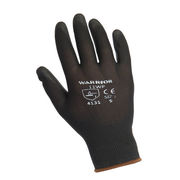 Black PU Gloves